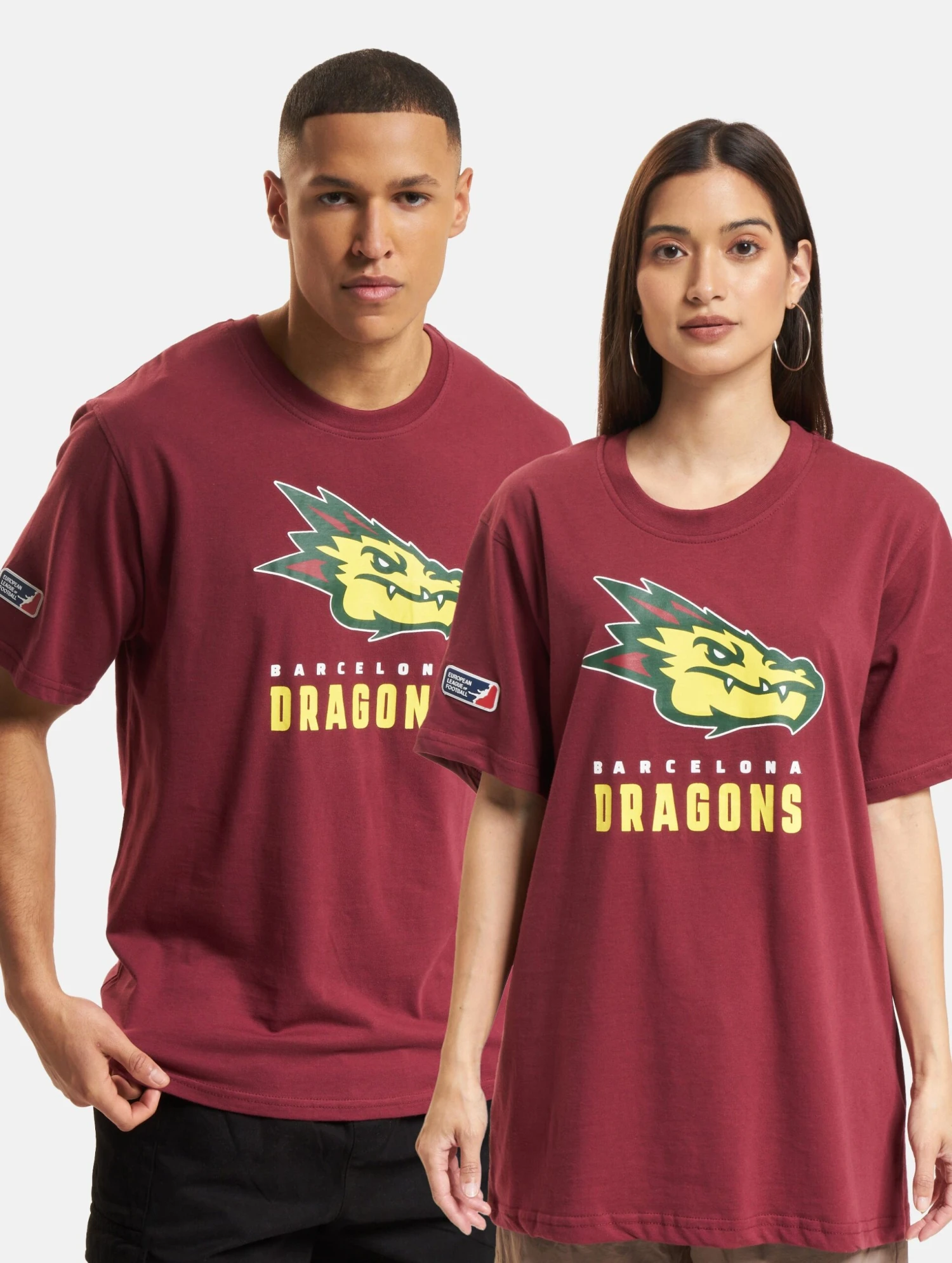Barcelona Dragons T-Shirt 2024 Design 2 3 Barcelona Dragons T-Shirt 2024 Design 2