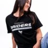 Raiders Tirol Identity T-Shirt -Sports football 1 Merchandise 2023 BalkenFootball Black Detail Eleni RAI T Shirt Women