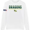 Barcelona Dragons Sideline Longsleeve 2022 -Sports football BD LS M4 white