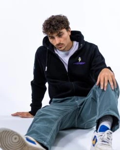 Vienna Vikings Territory Zipper -Sports football Black Territory VIK Zipper 3 min