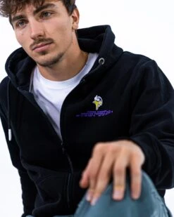 Vienna Vikings Territory Zipper -Sports football Black Territory VIK Zipper 4 min