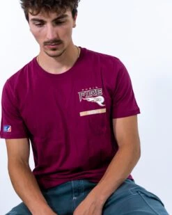 Rhein Fire Essential T-Shirt 8 Rhein Fire Essential T-Shirt -Sports football Burgundy Essential RHF T Shirt 2 min