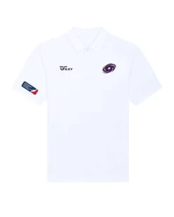 Frankfurt Galaxy On-Field Polo Shirt -Sports football FG Polo White S03