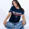 Hamburg Sea Devils Identity T-Shirt -Sports football HSD Identity Navy T Shirt 3 min
