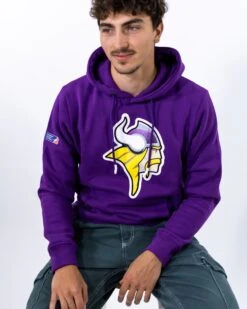 Vienna Vikings Iconic Hoodie -Sports football Hoodie Iconic Purple VIK 4 min
