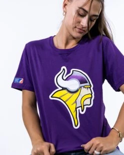Vienna Vikings Iconic T-Shirt -Sports football Iconic Purple T Shirt VIK 4 min