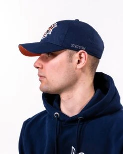 Prague Lions Basecap -Sports football Merchandise 2023 4067817000100 Blue Chris Men OneSize PRG Side Stetson