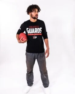 Helvetic Guards Identity Longsleeve -Sports football Merchandise 2023 BalkenFootball Black FullBody HVG Longsleeve Men SizeM Yannik 2