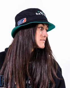 Munich Ravens Bucket Hat -Sports football Merchandise 2023 Black BucketHat Eleni MUC OneSize Side Women 2