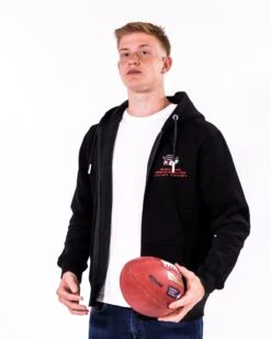 Helvetic Guards Territory Zipper -Sports football Merchandise 2023 Black Cropped HVG Marcel Men ZipperCoordinates