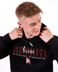 Cologne Centurions Mission Hoodie -Sports football Merchandise 2023 Black Detail Hoodie HVG Logo Marcel Men