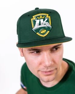 Leipzig Kings Snapback Cap -Sports football Merchandise 2023 Chris Detail Green LKG Men OneSize 4067817000391