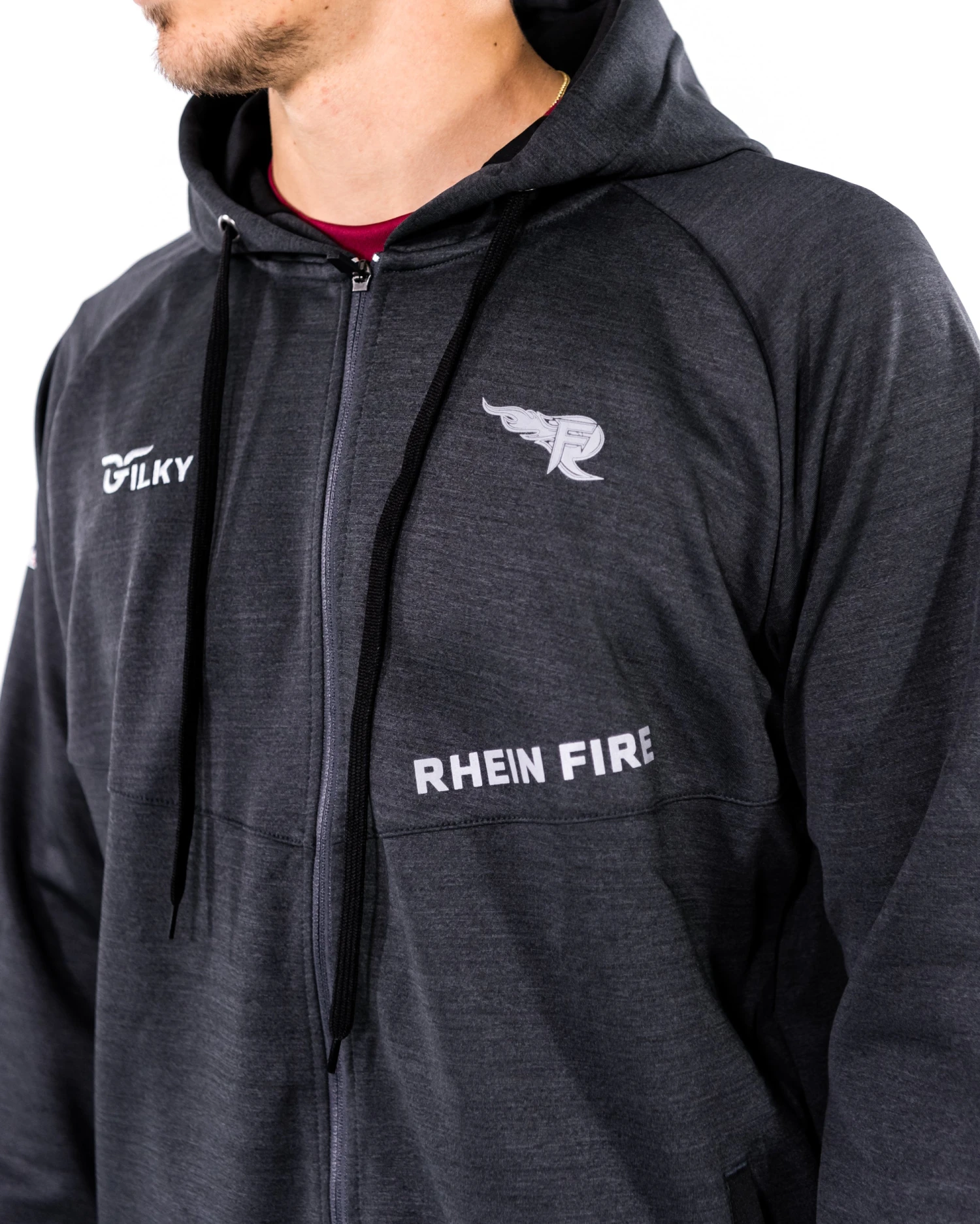 Rhein Fire On-Field Performance Trainer Jacket 4 Rhein Fire On-Field Performance Trainer Jacket - Image 2