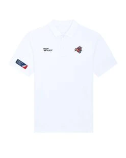 Prague Lions On-Field Polo Shirt -Sports football PL Polo White S03