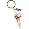 Rhein Fire Keychain -Sports football RF K M1 black